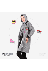 Hijacket Twistone Charcoal