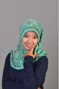 Persegi Paris Motif Green