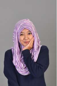Instant Hanna Rayon Salur Purple