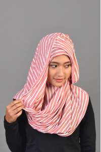 Instant Hanna Rayon Salur Peach