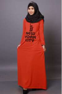 Gamis New York City Orange