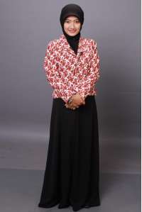 Set Denim Annabell Red Black
